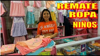 REMATE de ROPA para NIÑOS conjuntos polos poleras vestidos y más x mayor y menorGAMARRA todo barato [upl. by Lehman]