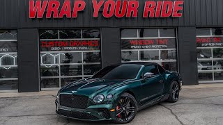 World’s FIRST Catless Downpiped Bentley W12 and FULL Vinyl Wrap  4K [upl. by Guenevere]