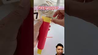 Membuat party popper sendiri diy paperpopper craft handmade cricut diycrafts pop [upl. by Ahsehat]