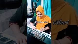 Vellichillum vithari piano cover youtubeshorts malayalampianokeyboardclasses [upl. by Kwok149]