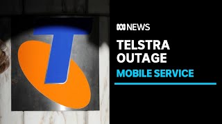 Telstra apologises for network outage that hit mobile phone users  ABC News [upl. by Beall]