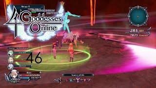 Lets Play Cyberdimension Neptunia 4 Goddesses Online Part 46 Bosskampf gegen Mirage El [upl. by Eelek153]