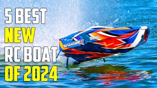 Top 5 Best RC Boats 2024  Best RC Boats 2024 [upl. by Ellebyam]