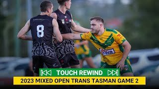 FULL MATCH REPLAY  XO G2  2023 Opens Trans Tasman  Australia v New Zealand [upl. by Anelleh]