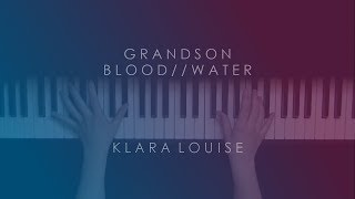 BLOOD  WATER  Grandson Piano Cover [upl. by Slorac182]