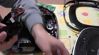 LG HOMBOT VR6260LV REPARACION ENGRANAJES DERECHO CEPILLO [upl. by Tabitha]