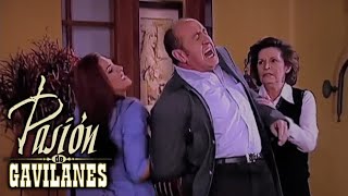 Pasion de Gavilanes  Zacarias se entero del accidente de Dinora con Juan y Norma [upl. by Yriek961]