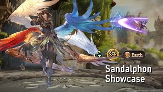 Grand Sandalphon GBF Animation Showcase [upl. by Aroc683]