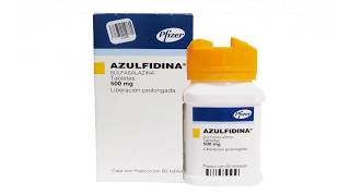 Azulfidina Sulfasalazina  Farmacología [upl. by Inoj]