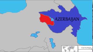 Great Azerbaijan In armenia [upl. by Fransen593]