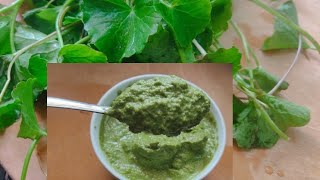 Brahmi leaves chutney recipe [upl. by Skelton]