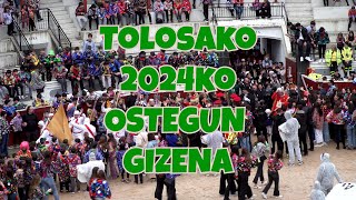 Tolosako 2024ko Ostegun Gizena minutu eskas batean [upl. by Guss]