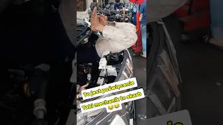 To jest poświęcenie taki mechanik to skarb 😂😂😂 mechanic car comedy [upl. by Valoniah]