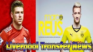 LIVERPOOL TRANSFER NEWS LATEST Moreno Reus Lavezzi Manquillo Vidal [upl. by Flinn]