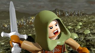 Faramir Hood Performs All Cutscenes in LEGO The Lord of the Rings Fellowship of the Ring [upl. by Lenna]