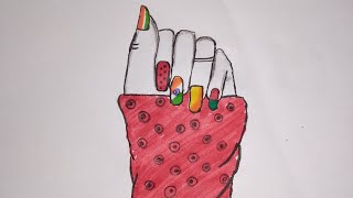 Hands drawing for beginners with pancil sketch  step by step [upl. by Petras]