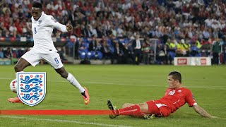 Welbeck goal 1 Switzerland 02 England Euro16Q  Goals amp Highlights [upl. by Kroo]