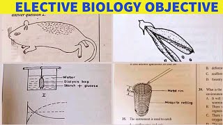 WASSCE Biology 2024 Questions and Answers Objectives [upl. by Adnirod]