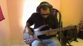 Bass Guitar Cover Anjali Anjali Song [upl. by Jacobba]