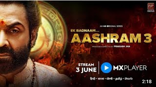 Aashram season 3 Ek Badnaam Aashram 3 ashram 3 trailer official [upl. by Carce182]