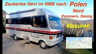 Reisebericht Polen Nord Pommern und Masuren mit dem RMB Wohnmobil [upl. by Ardried]