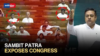 Sambit Patra slams Congress on removing reservation for SCST from Muslim Universities [upl. by Adianes]