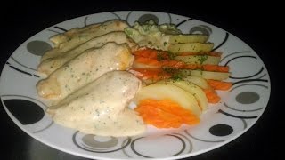 Pollo en Salsa Bechamel [upl. by Birdt]