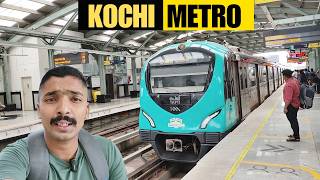 കൊച്ചി മെട്രോ kochi metrokochi metro vlogkochi metro video  malayalam travel vlog [upl. by Kliber]