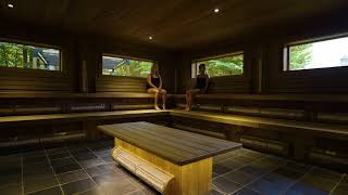 Visit Scandinave Spa Blue Mountain This Fall [upl. by Odrarej928]