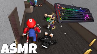 Beating CAMPERS As MARIO With KEYBOARD ASMR Murder Mystery 2 [upl. by Moon]