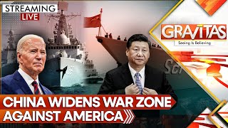 China Widens War Zone Against America  Chinese Warships Spotted Near Alaska  Gravitas LIVE  WION [upl. by Alyss920]