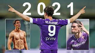 Dušan Vlahović Whopping 41 Goals in 2021 🔥 [upl. by Notsreik]