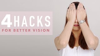 4 Exercises For Better Vision  Eye Yoga [upl. by Erlewine]