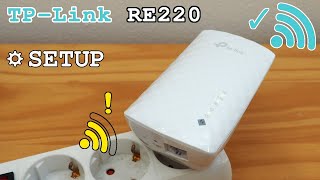 TPLink RE220 WiFi Extender Dual Band • Unboxing installation configuration and test [upl. by Anitsim731]