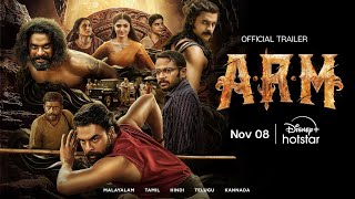 ARM  Ajayante Randam Moshanam  Official Hindi Trailer  Streaming Nov 08  DisneyPlus Hotstar [upl. by Nwatna]