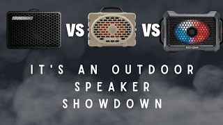 Soundboks Go Vs Turttlebox Vs EcoXGear Defender [upl. by Sinnek900]