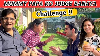 Mummy ki hasi se sab hue pareshan Mummypapa bane judge  Aman and Iti vlogs [upl. by Allicserp]