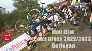 Cyclocross Men Elite  Exact Cross 20222023 Highlights  Beringen Belgium [upl. by Esertap678]