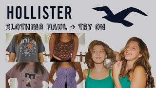 Fastest Hollister Haul On YouTube  Try On [upl. by Hamlet]