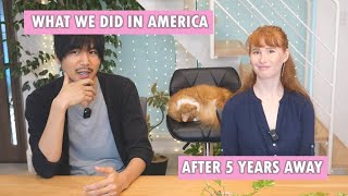 What we did in America on our first visit in 5 years [upl. by Diamante830]