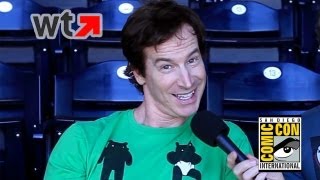 Rob Huebel Childrens Hospital Gets Lost at ComicCon 2013 [upl. by Garrity]