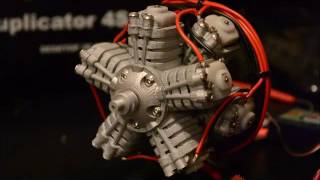 10 cylinder electric radial engine [upl. by Firman]