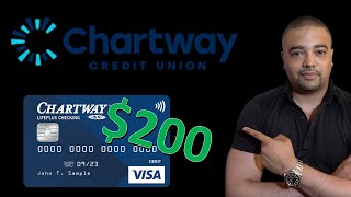 Chartway Credit Union  200 Checking Bonus [upl. by Tneciv877]