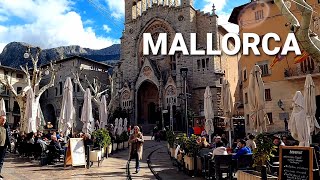 SÓLLER 🇪🇦 The MOST FAMOUS Village of MALLORCA island SPAIN 4K Feb 2024 [upl. by Reis207]