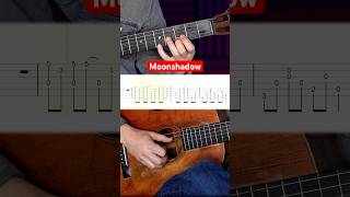 Moonshadow Cat Stevens Guitar Fingerstyle Tutorial shorts guitar [upl. by Klos]