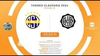 Sportivo Trinidense vs Olimpia  Fecha 14  Torneo Clausura 2024 [upl. by Atinit]