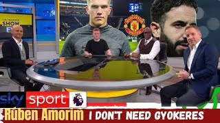 AMORIMS SURPRISE CALL  Gyökeres Not Needed at Manchester United [upl. by Elag742]