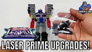 Legacy Laser Optimus Prime Upgrade Kit by Larkins Lair [upl. by Notrem52]