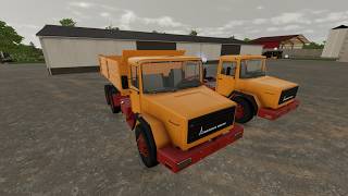 Мод на грузовик Magirus Deutz 232 для FS22 [upl. by Ejroj723]