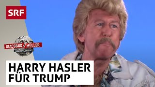 Harry Hasler for Trump  Giacobbo  Müller  Comedy  SRF [upl. by Ericka]